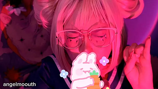 Himiko Toga Cosplay Deepthroat Messy