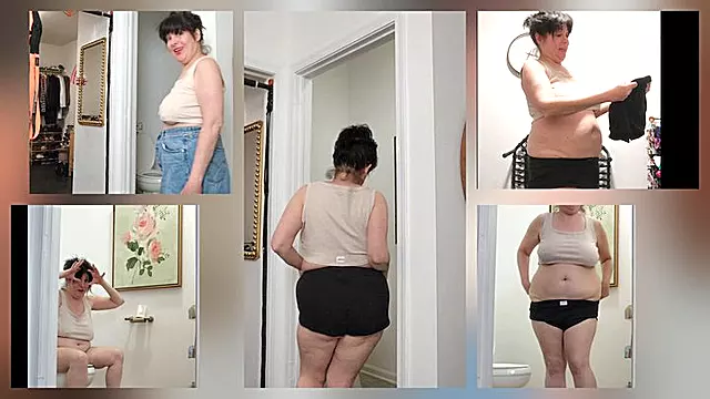 Peggy and Kiss Hilarious Tie In Peeing and Chat