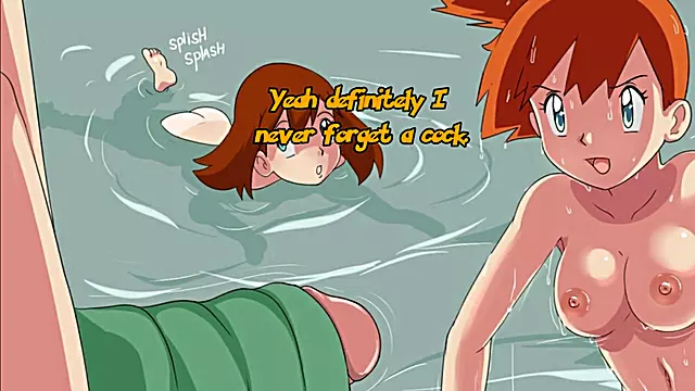 Pok mon Lewd Adventure Ch 4: Flannery (Hot Spring)