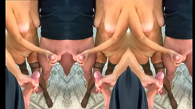 Schwanzgeile Milf, Sperma Auf Schwanz, Reife Titten Anspritzen, Fetisch Handjob, Riesige Frau