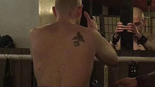 Fetisj Bondage, Retro Meesteres, Lul Vastbinden, Pik Vernederd, Slavin, Femdom Zweep, Fetisch Smoking