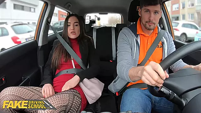 Learner Is Not Wearing Panties With Nataly Gold