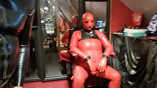 Svázaný Fetish, Svázaná Latex, Svazana Maska, Orgasmus Bondage, Kontrola Dechu, Orgasmus V Latexu
