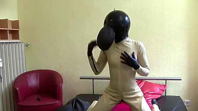 Mladí Dildo, Rukavice Fetiš, Latexové Rukavice, Gumové Rukavice, Teen Rukavice, Latexové Kapuce