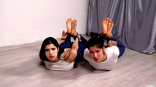 Kamilla & Molly - Barefoot Hogcuffed Love (MP4 - UHD)