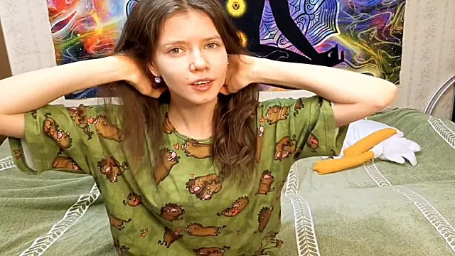 Beautiful girl loves to tease you
