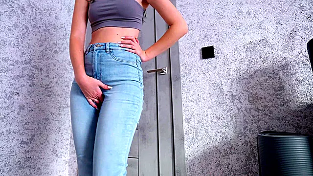 Desperation Pee in Jeans Part 1