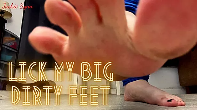 Lick My Big Dirty Feet 4K