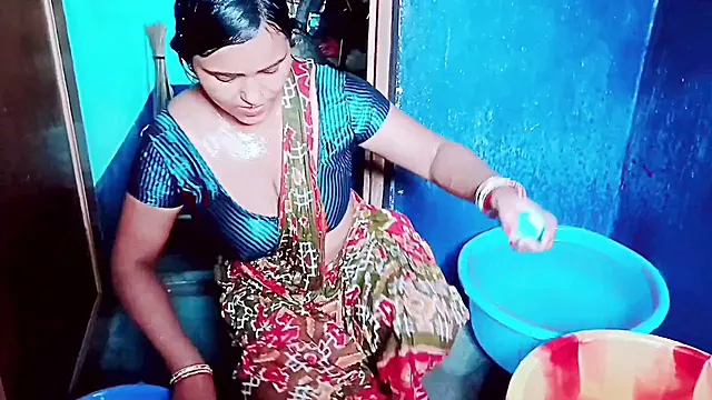 Hardcore Indian assfucking session featuring a big-assed stepmom