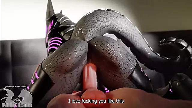 My wife is fed up, there's always furry milf Cynthia nearby who will take care of you by jumping on a dick with her huge ass[eng sub reaction