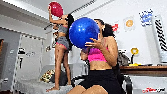 BALLOON OBSESSION - BLOW PLAY AND POP TO THE LIMIT - BELLA CRUEL AND MOANA - CLIP 2 - NEW MAY 2026