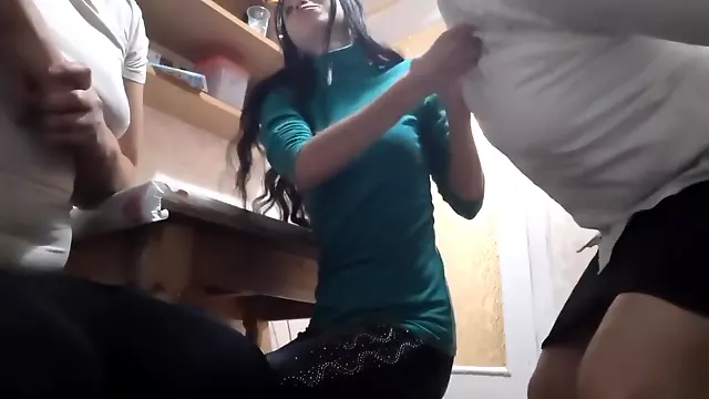 A Third Came To Our Flat And Fuck